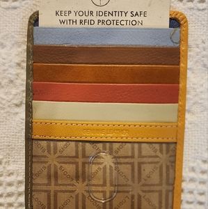 NWOT LODIE CARD AND CHANGE WALLET